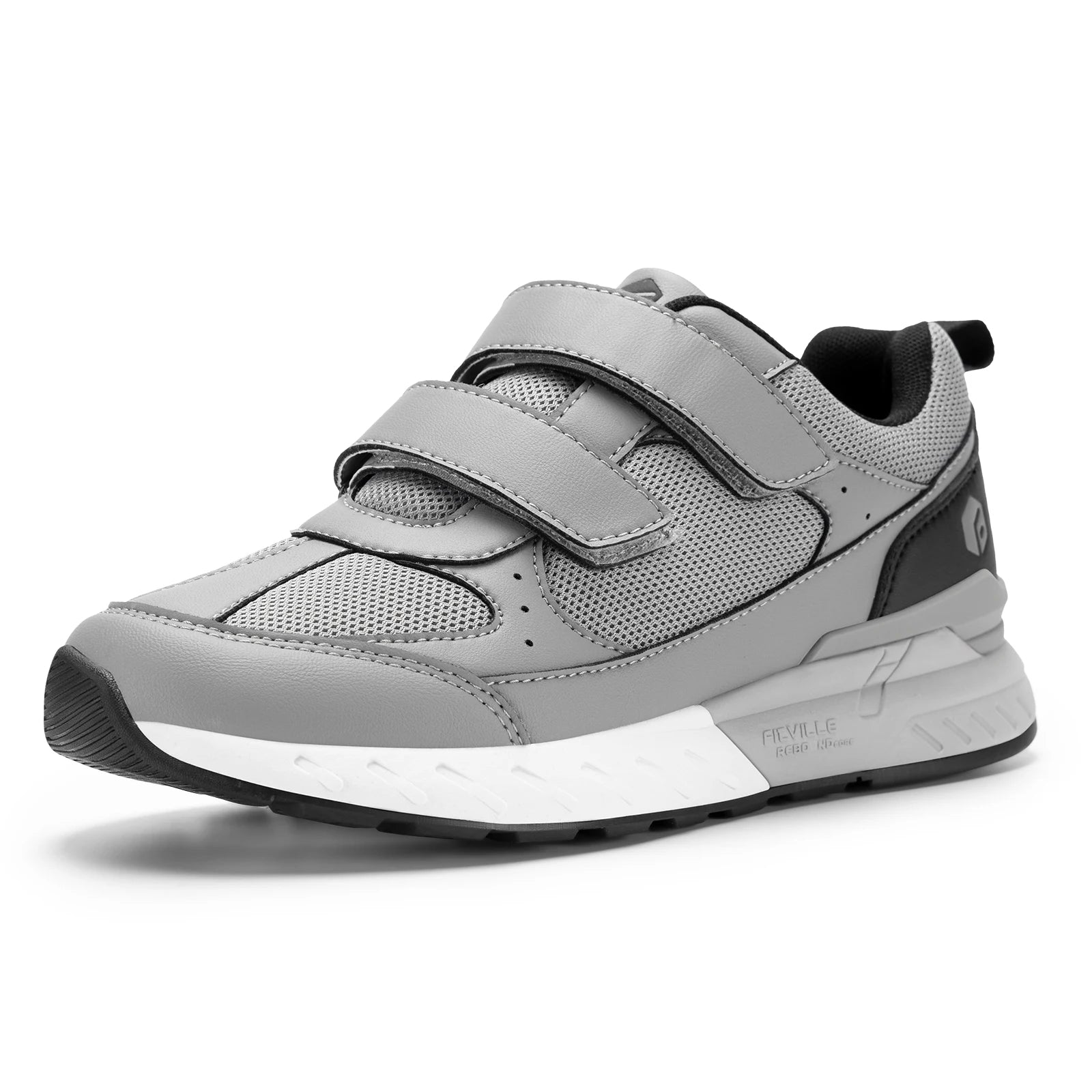Men's Diabetic Shoes For Extra Wide Width Adjustable Closure Walking Shoes Slip-On Sneakers For Swollen Foot and Pain Relief
