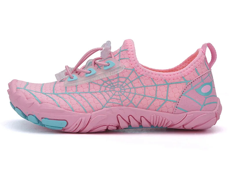 Kids Aqua Beach Water Shoes – Non-Slip Barefoot Swim Shoes for Children & Babies Summer Pool and Beach Footwear