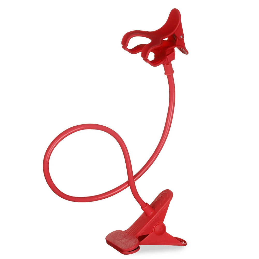 Universal Adjustable Flexible 360 Clip Portable Bracket Mount Stands Phone Holder Bed Desk Holder