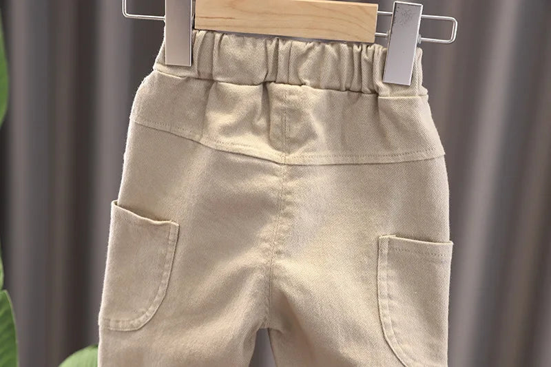 3-delige lente kinderkledingset, schattig dun vest + blouse + broek, meisjes, kleurblok, raster, bovenkleding, 1-3 jaar, unisex