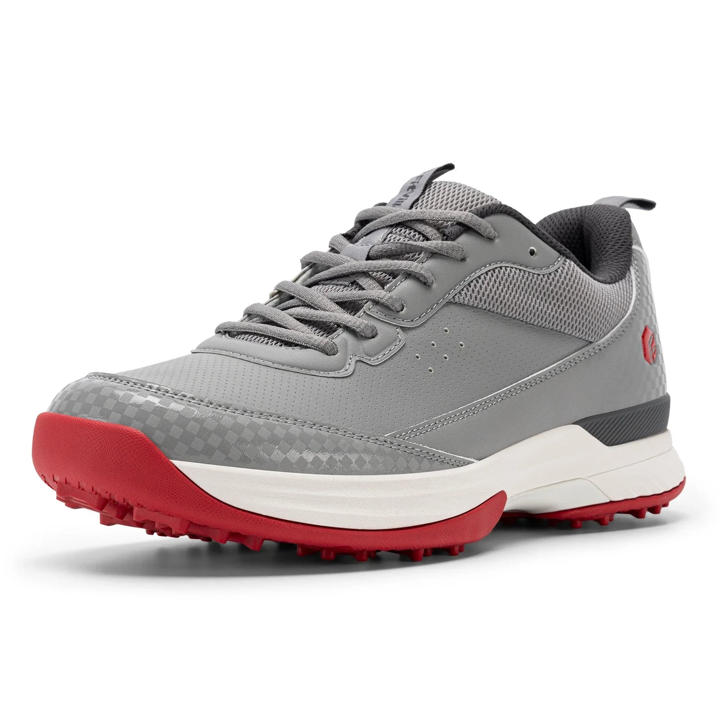 Men's Wide Golf Shoes Professional Outdoor Water Resistant Golf Shoes for Course with Spikes