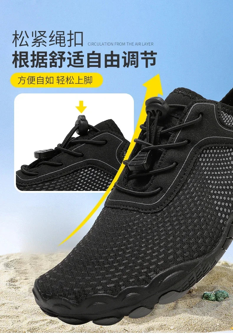 Unisex Barefoot Water Shoes – Quick-Dry Aqua Sneakers for Gym, Running, Beach & Outdoor Sports for Men & Women