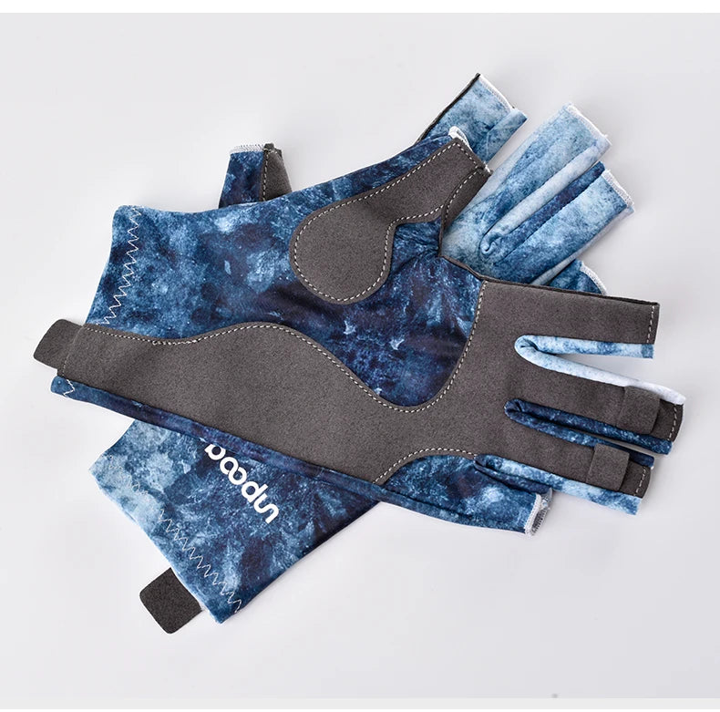 Fingerless Fishing Gloves are designed for Men and Women Fishing, Boating, Kayaking, Hiking, Running, Cycling P111439
