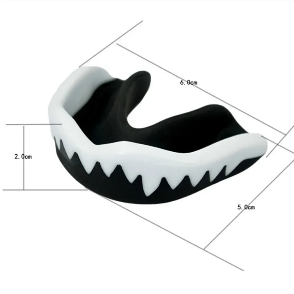 1PC Mouthguard Teeth Protector Mouthguard Suitable for Boxing Sparring Basketball Rugby Safety Sports Protectors