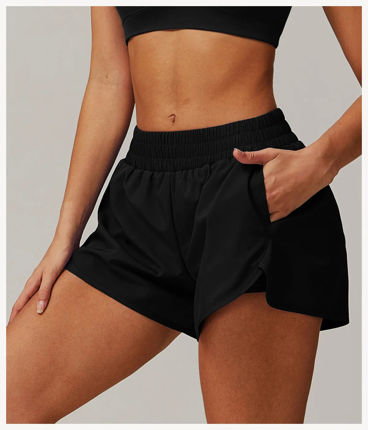 Running High Waist Sports Shorts Women Buttock Lift Gym Sweatpants Yoga Clothes Cycling Workout Shorts Women
