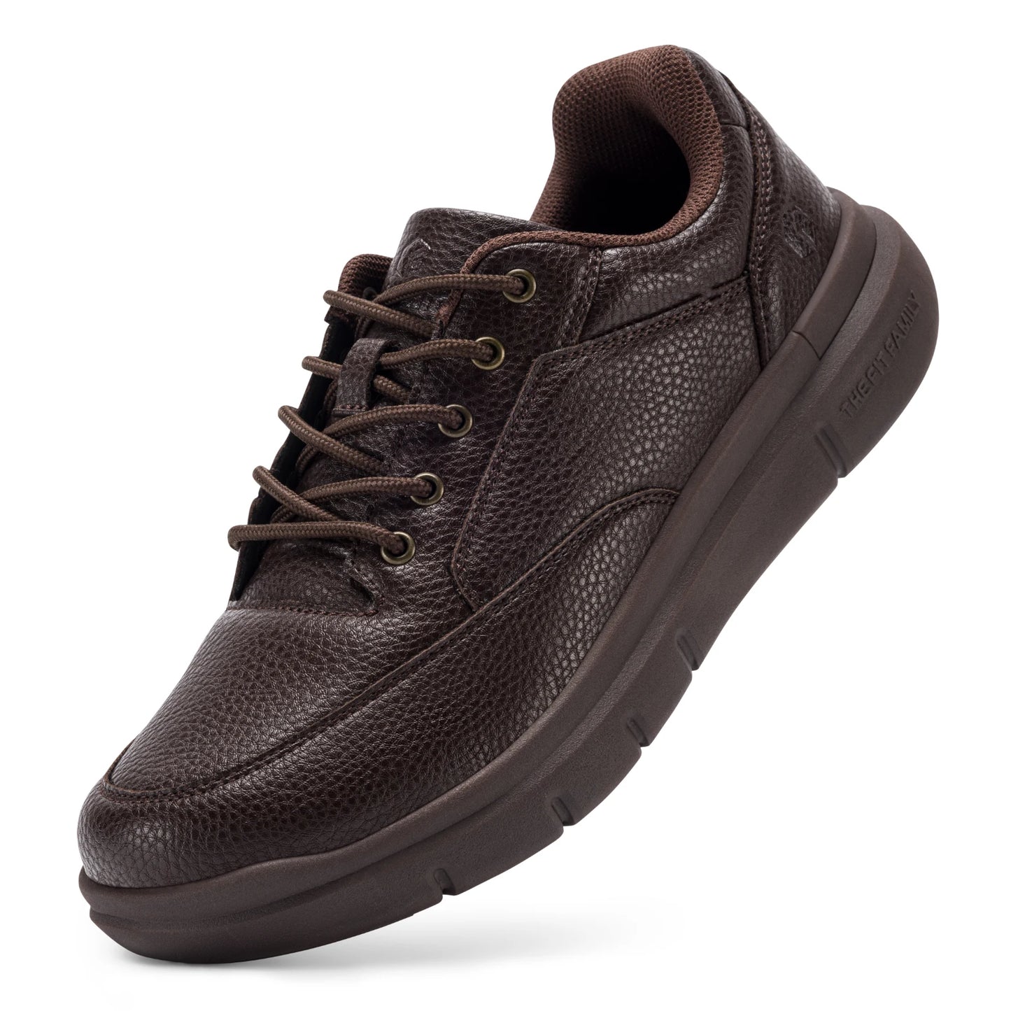 Wide Version Men's Leather Shoes Walking Shoes Oxford Shoes For Formal Business Shoe Comfortable All Day Wear