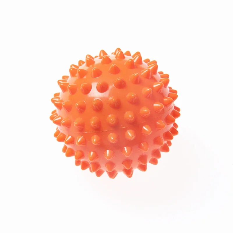 7cm Fitness Physiotherapy PVC Ball Suitable For Hard-Spiked Massage, Ball Relieve For Plantar Fasciitis And Body Building Sports
