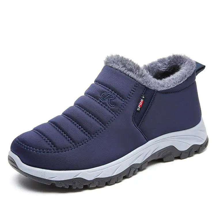Women Boots Snow Platform Plush Women Shoes Slip On Boots For Unisex Shoes Fashion Ankle Boots Casual Punk Botas Mujer Winter