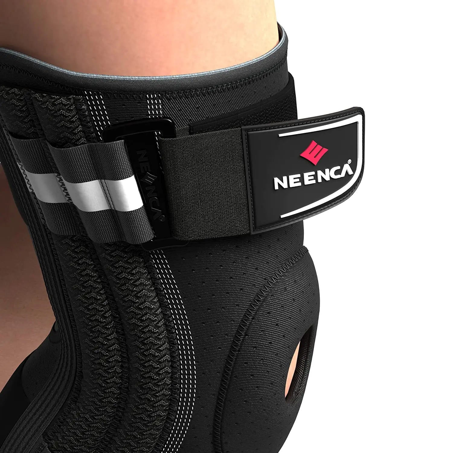 Knee Brace For Knee Pain With Patella Gel Pad And Side Stabilizers - Knee Support For Arthritis, Meniscus Tear, & Injury Recovery