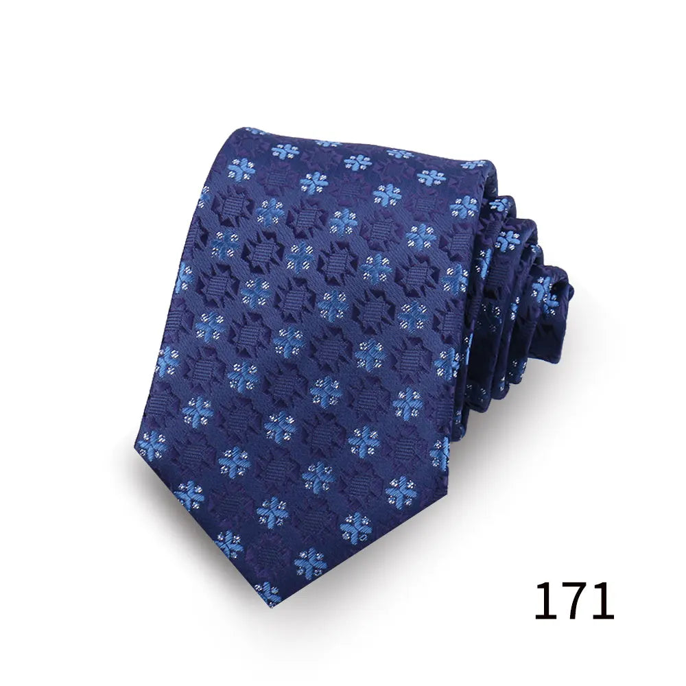 Men's Luxury Paisley Necktie Floral Wedding Style Business Tie Polyester 146x7.5cm Gift for Adult Male Occasions