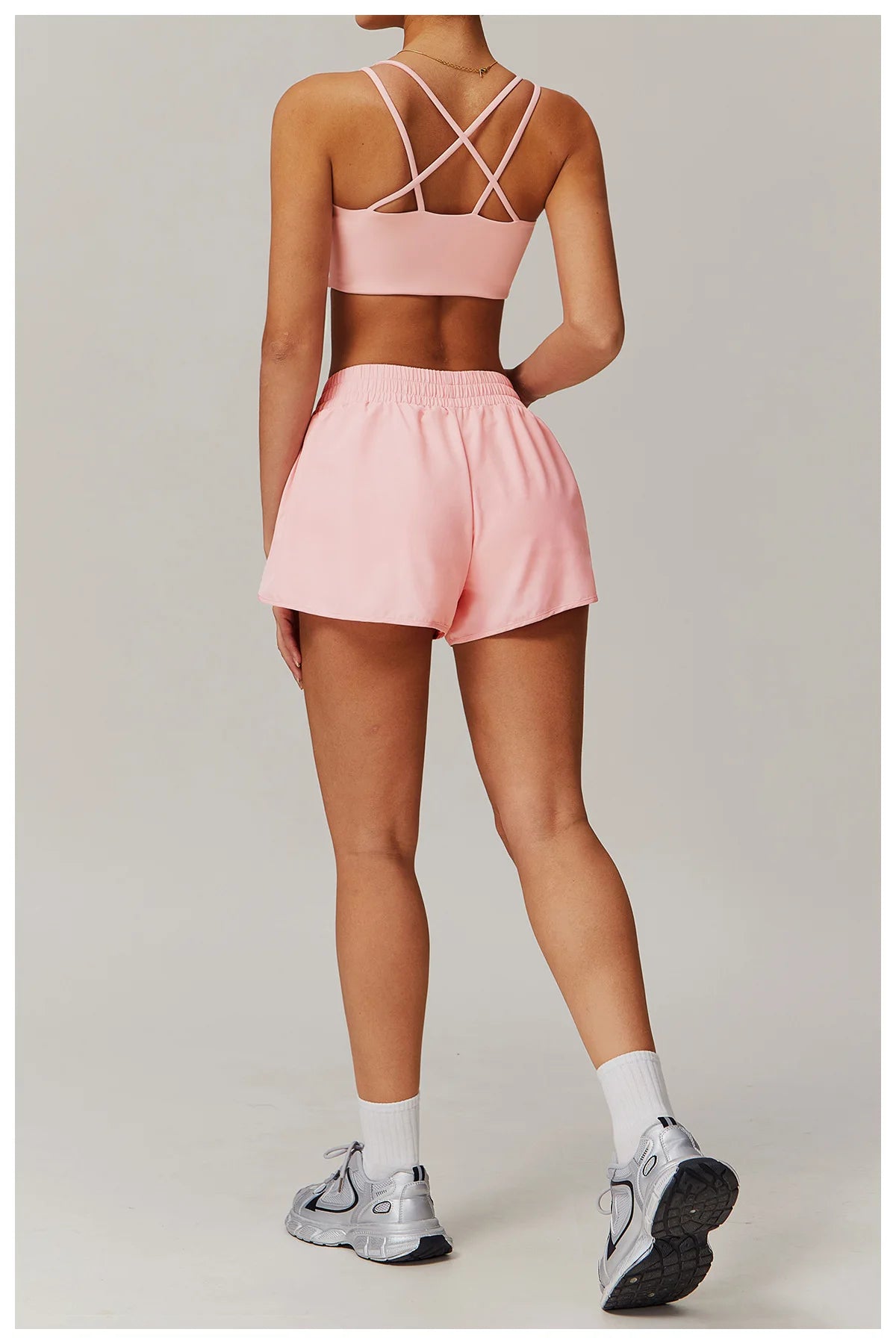 Running High Waist Sports Shorts Women Buttock Lift Gym Sweatpants Yoga Clothes Cycling Workout Shorts Women
