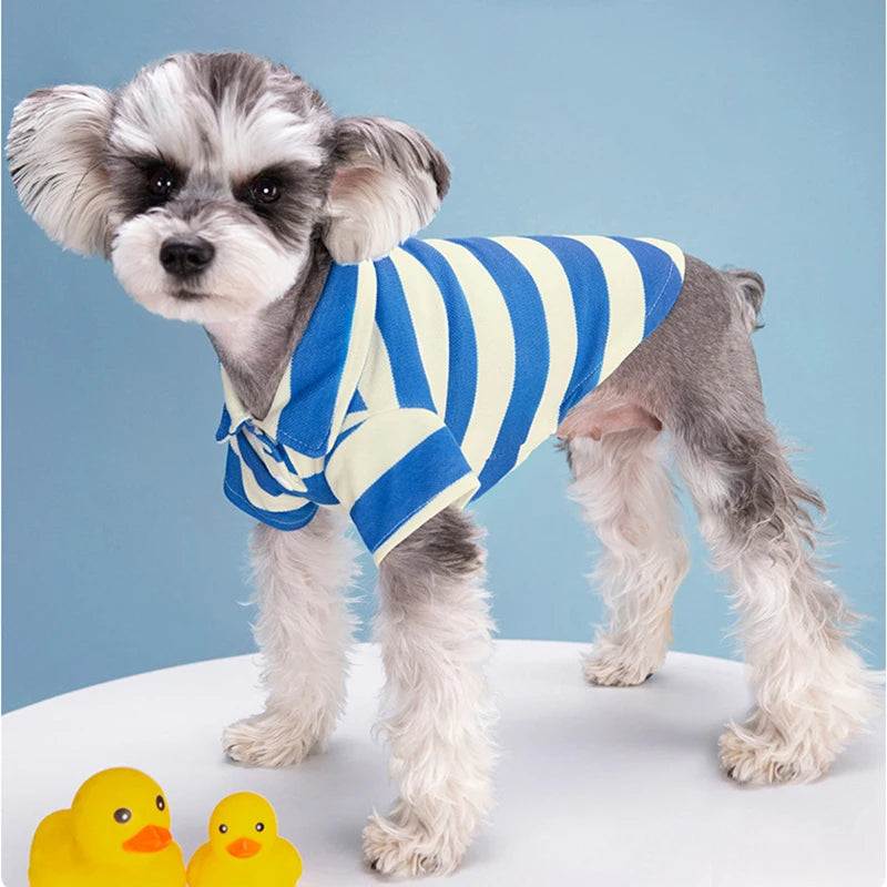 XS-4XL Honden T-shirts Dunne Ademende Zomer Hondenkleding voor Kleine Grote Honden Puppy Huisdier Kat Vest Poloshirt Chihuahua Yorkies
