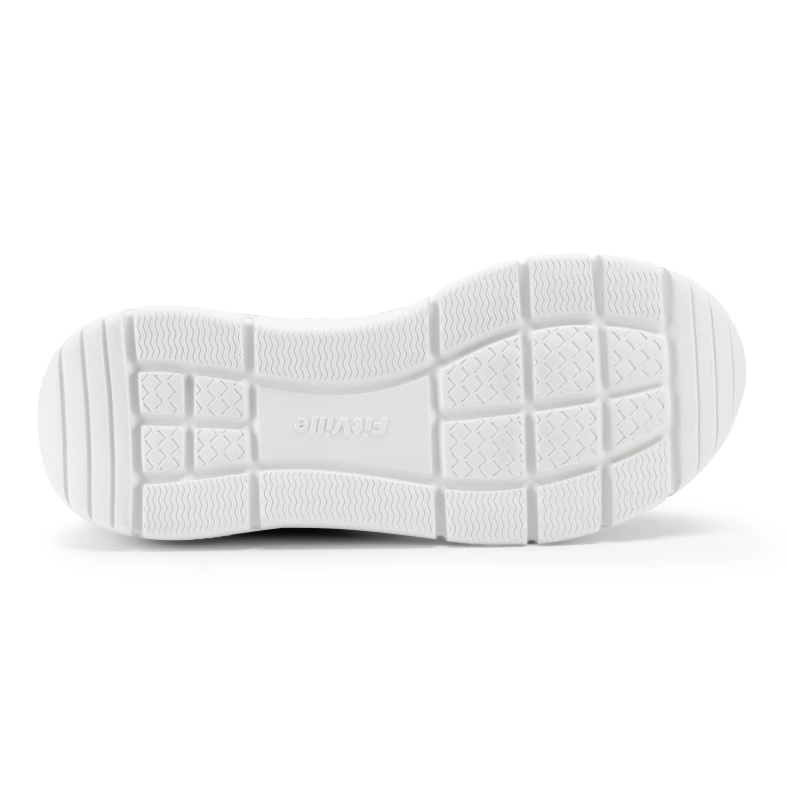 Hardloopschoenen met dikke zool voor heren, schokabsorberende rebound, lichtgewicht voor gezwollen voeten, brede schoenen met voetboogondersteuning