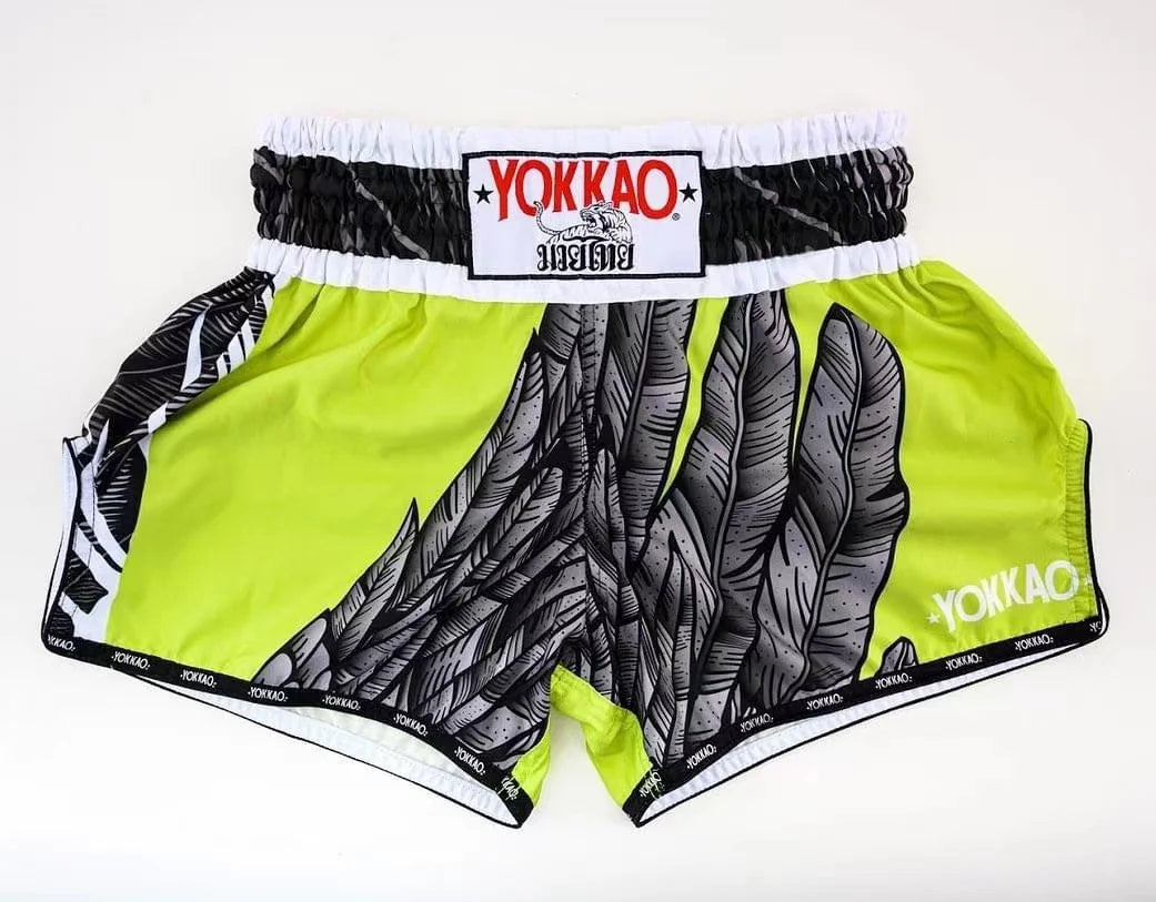 YOKKAO Limited Edition Boxing Shorts – Professional Muay Thai & MMA Fight Shorts for Men & Women Training & Combat Sports