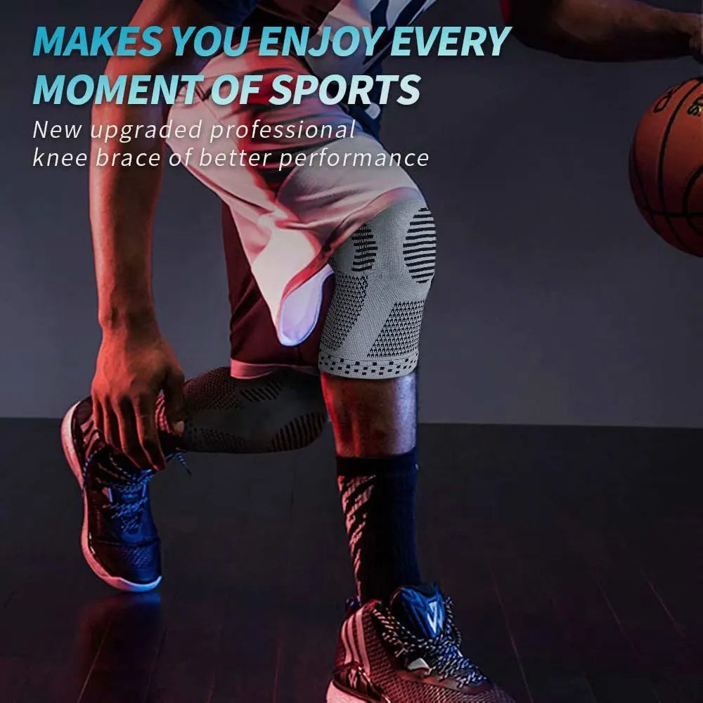 1 PCS Professional Sport Knee Brace With Protector Support Pads - For Arthritis,, Meniscus Tear, And Joint Pain Relief During Running & Riding