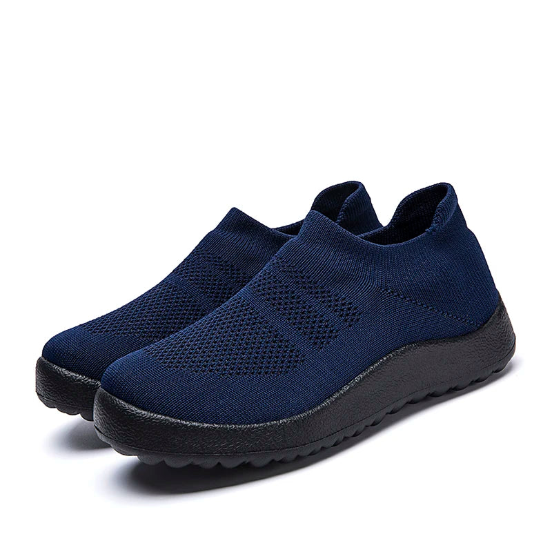 Women Fashion Sneakers Slip On Platform Sneakers Walking Women's Sneakers Plus Size Ladies Vulcanize Shoes Tenis Feminino