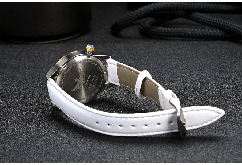 Yelang V1010 36MM Women's Quartz Watch – Elegant Waterproof Fashion Watch with Sapphire Glass & Luminous Dial – Luxury Gift for Women & Students