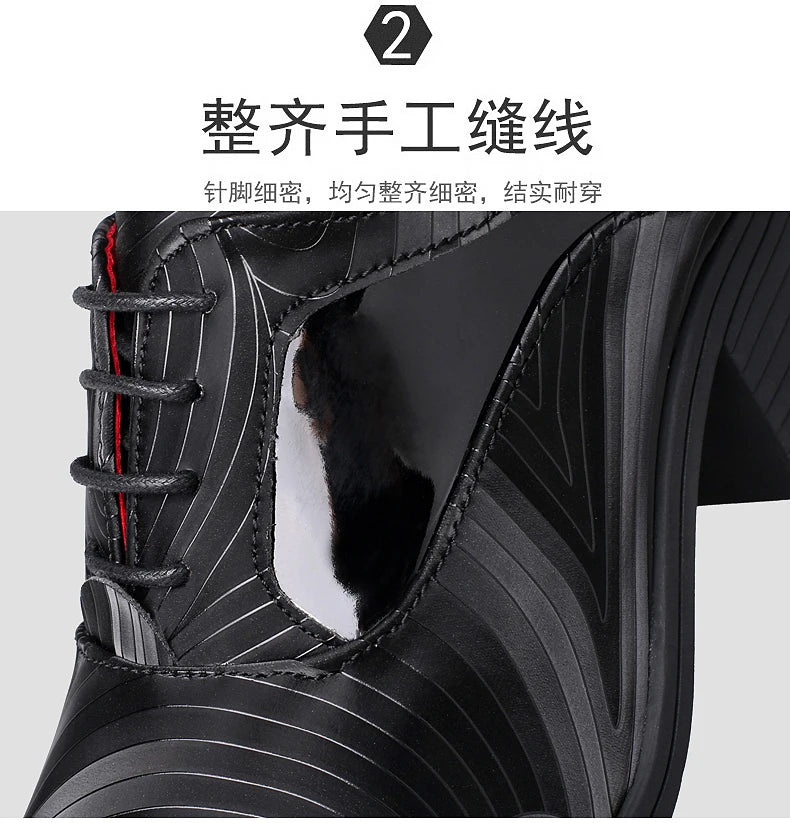 Height Increasing Men Dress Formal Business Shoes Luxury Italy Gentleman Party Evening Oxfords High Heel Youth Wedding Shoes