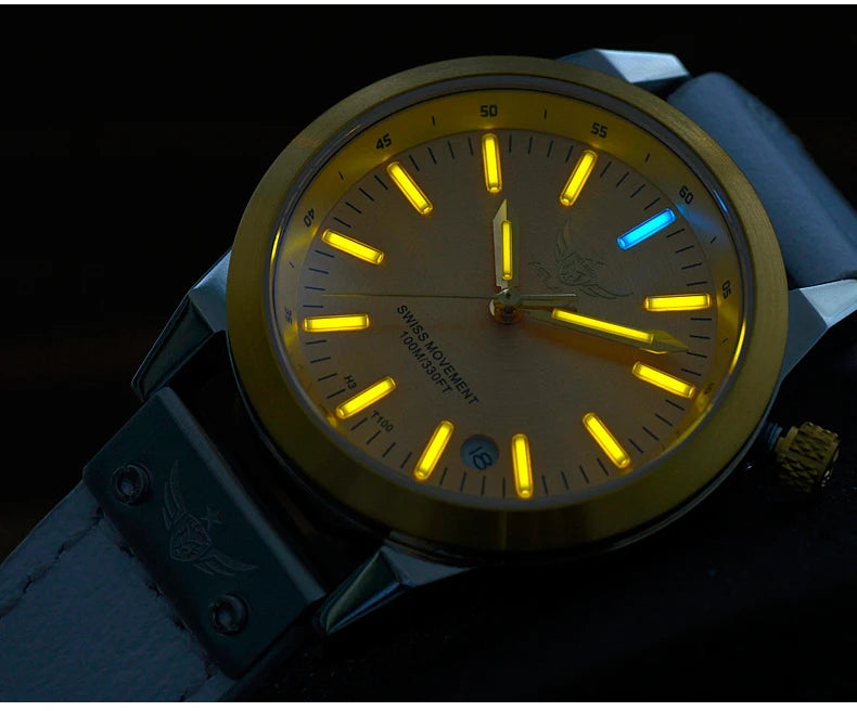 Yelang V1010 36MM Women's Quartz Watch – Elegant Waterproof Fashion Watch with Sapphire Glass & Luminous Dial – Luxury Gift for Women & Students