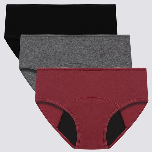 Cotton Women's Underwear Panties High Waist Briefs Solid Color Breathable Underpants Seamless Soft Lingerie Girls Fashion Briefs