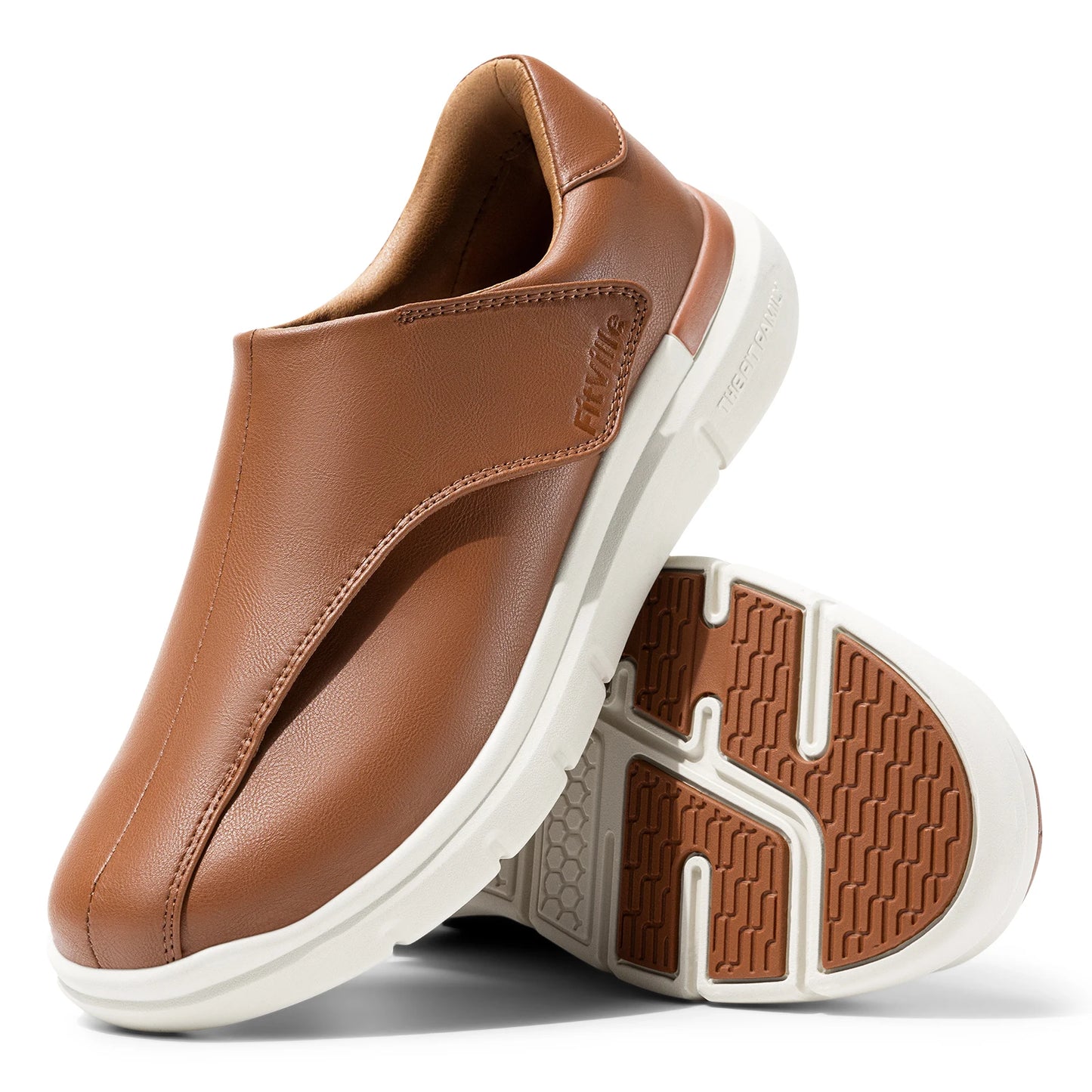 Men's Leather Shoes Diabetic Shoes Casual Oxford Shoes Adjustable Lightweight Formal Business Shoes for Swollen Feet