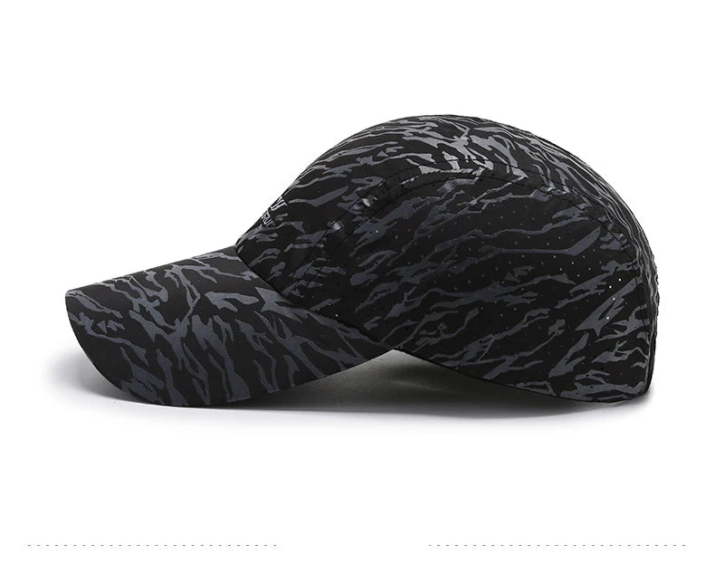 Summer Quick Drying Breathable Thin Women Men's Baseball Cap Outdoor Sports Fishing Travel Cycling Climbing Sun Hat A220