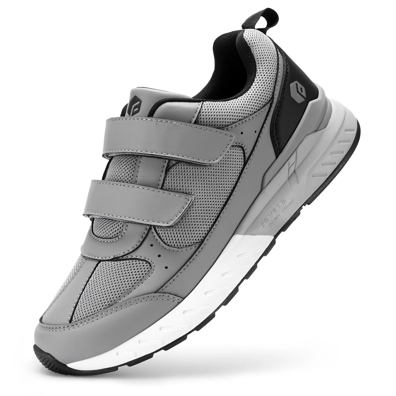 Men's Diabetic Shoes For Extra Wide Width Adjustable Closure Walking Shoes Slip-On Sneakers For Swollen Foot and Pain Relief