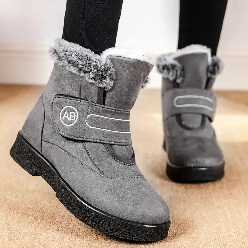 Women's Boots Snow Plus Size Shoes Woman Platform Woman Shoes Lightweight Mid High Boots Fashion Boots For Women Botas Mujer