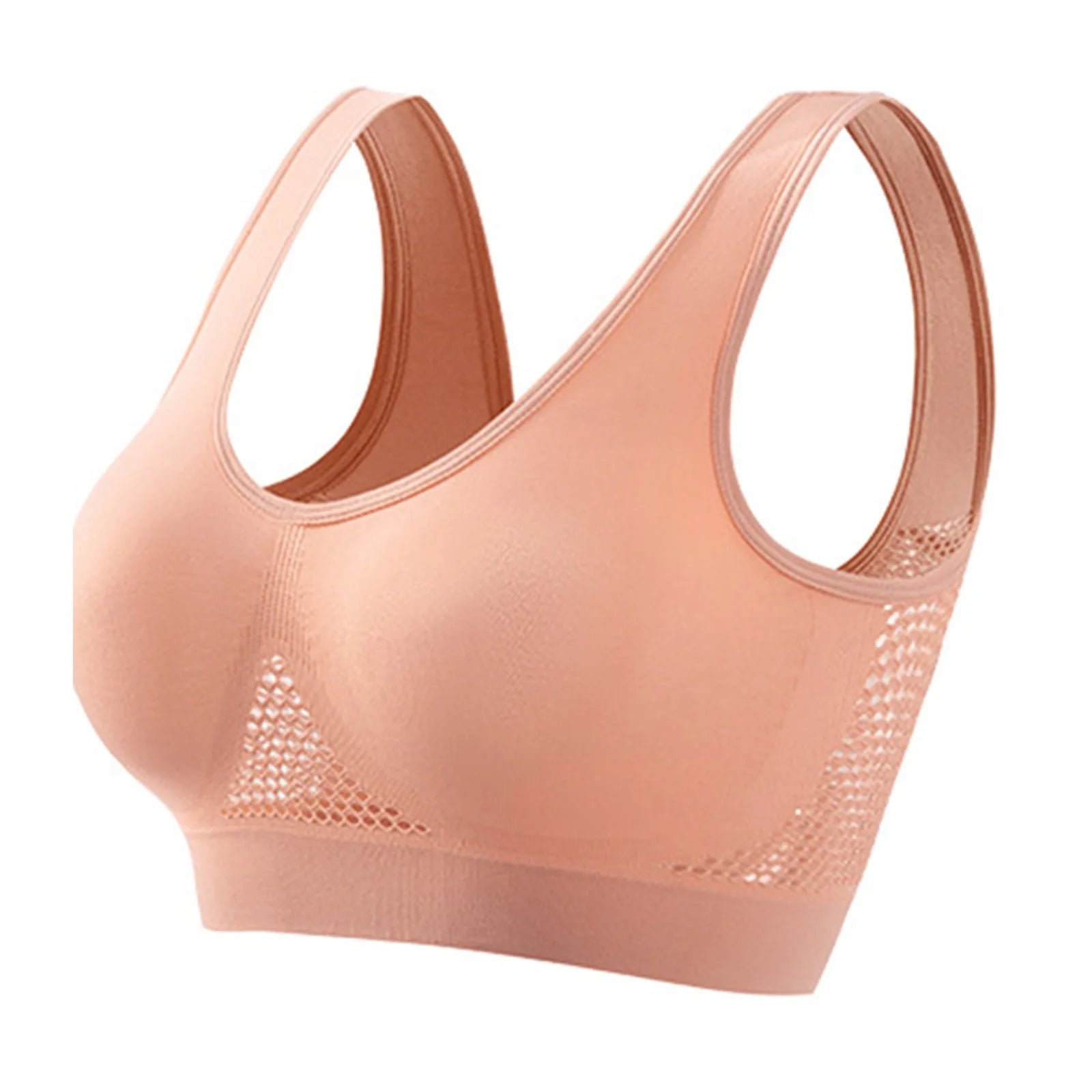 Women’s High Support Sports Bra – Shockproof Beauty Back Yoga & Running Fitness Vest with Soft Anti-Sagging Support