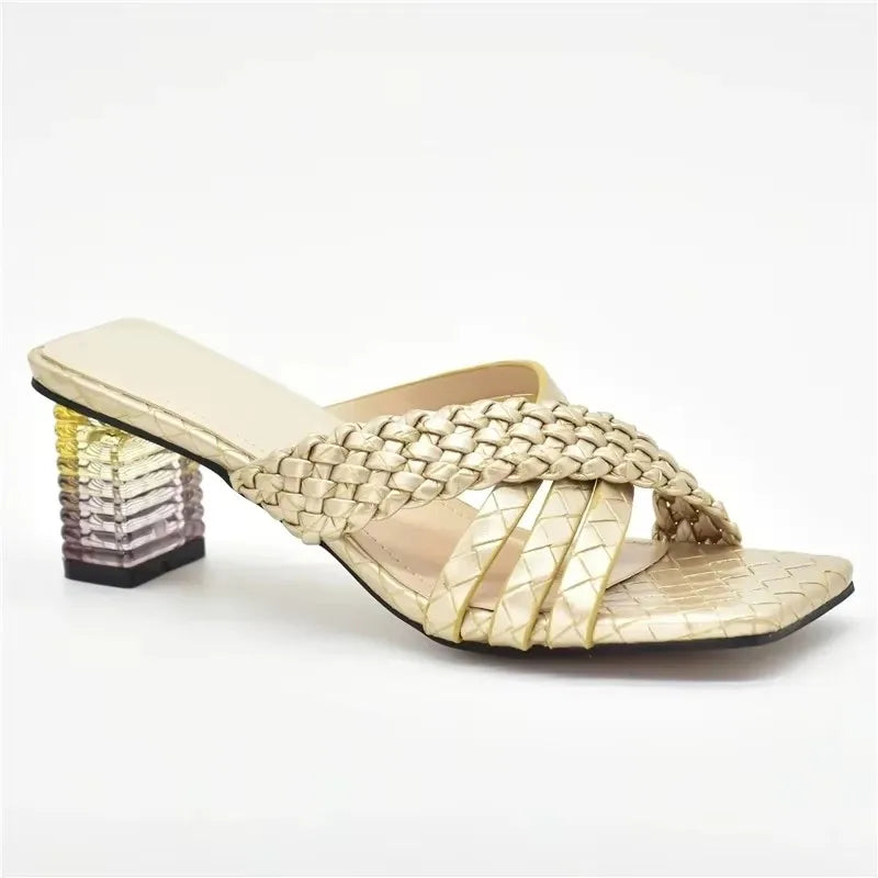 Ladies Shoes and Sandals Plus Size Women Shoes 43 High Heels Sexy Elegant Slip on Closed Toe Heels Women Party Pumps