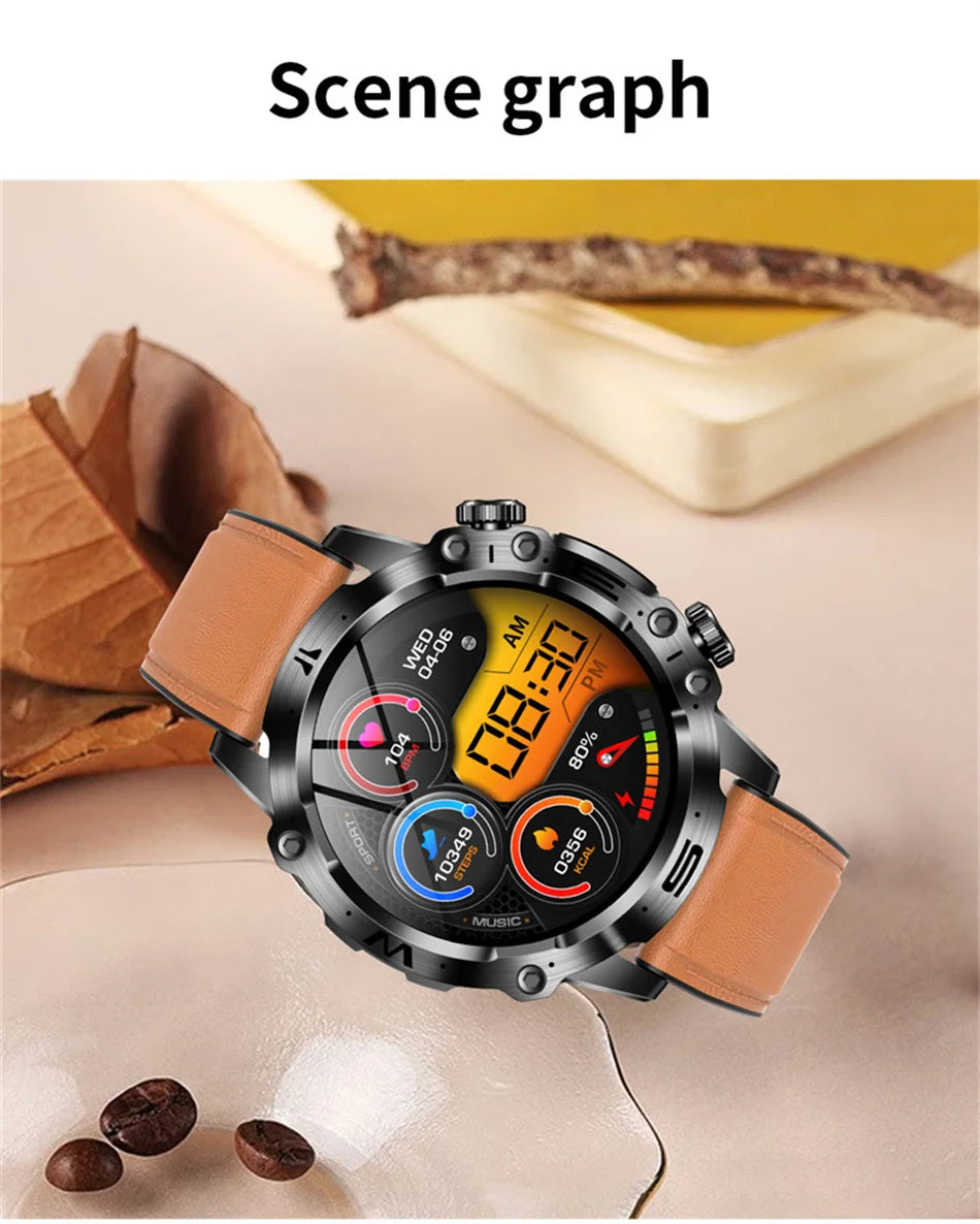 2025 Nieuwe Smart Watch Monitoring Bloeddruk Urinezuur ECG + PPG Fitness Tracker Klok Bluetooth Call Health Smartwatch Voor Mannen