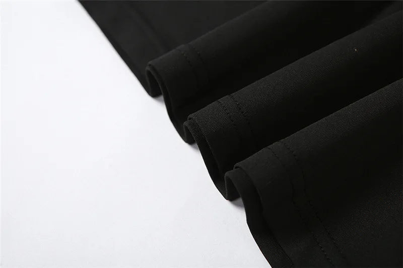 Midnight Dress See-Thought Mesh Patchwork Bandage Wrapped Chest Women Sexy Hip Wraps Dresses Female Partywear Clothing