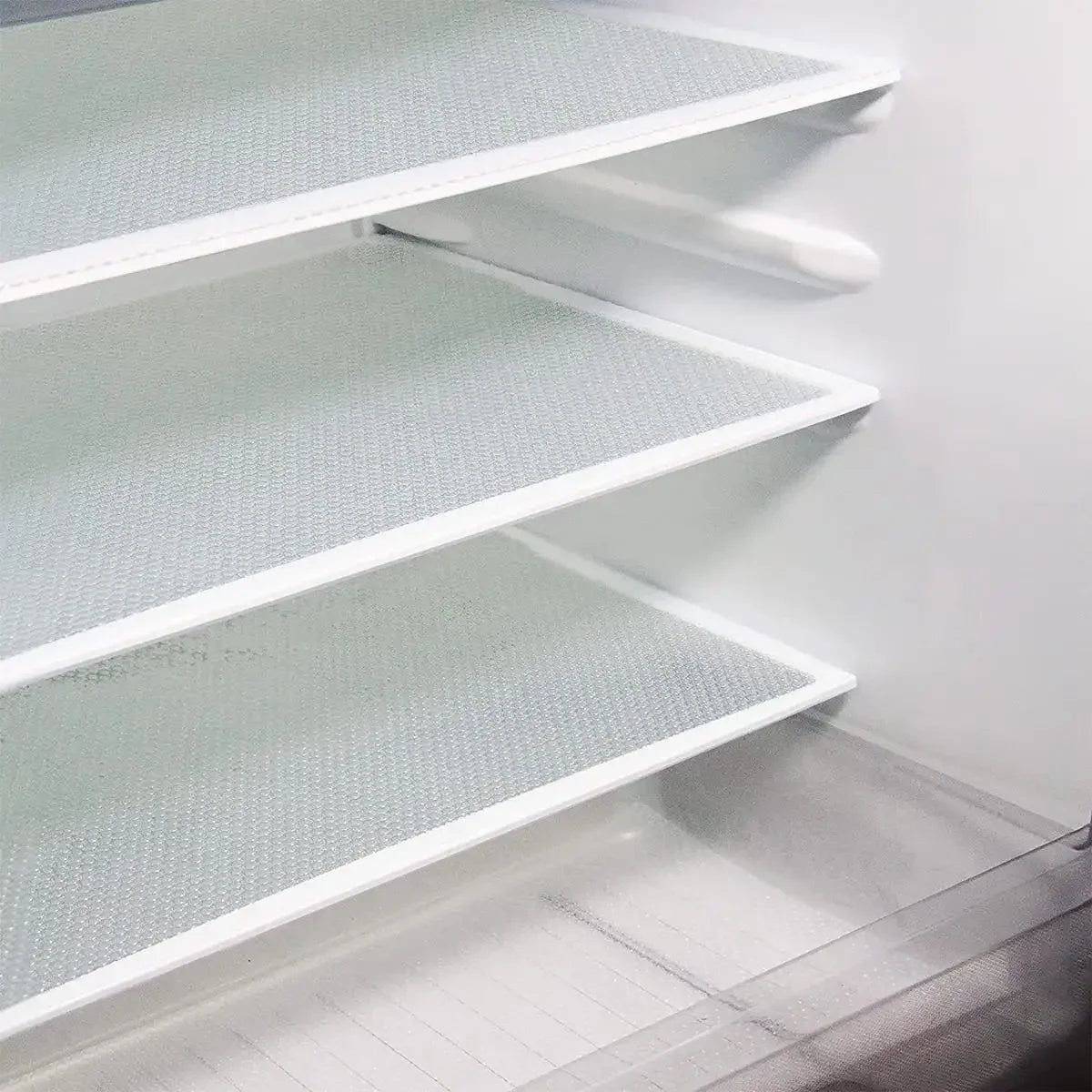 4 stuks EVA waterdichte koelkastmat, wasbaar, schimmelwerend keukenmatje, anti-olie kastlade placemat, warmte-isolerende koelkastmat
