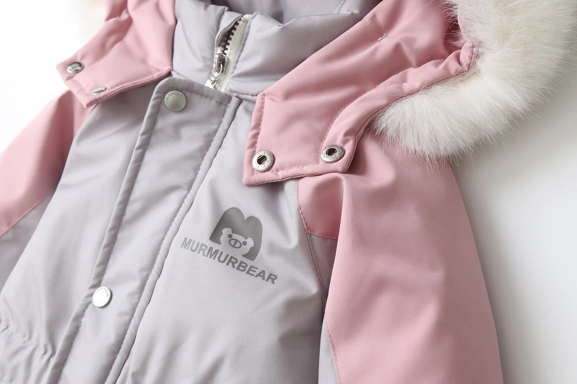 Winter Children's Clothes Snowsuit Boys Fur Lining Overalls Thicken Kids Snowsuit Hooded Ski Suit Girls Warm Jumpsuit 4-6Y Unisex