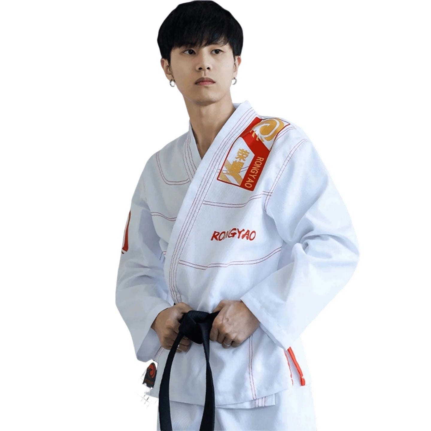 Taekwondo Dobok Uniform Set – Karate & Jiu Jitsu Training Suit for Adults & Kids with Long or Short Sleeve Top and Pants