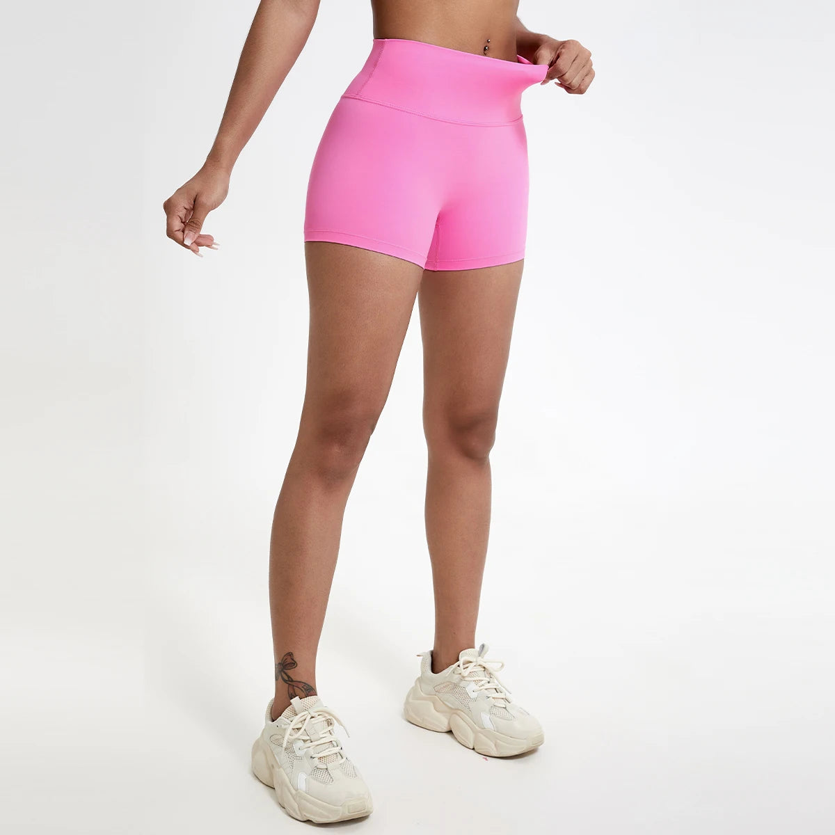 Running Sports Shorts Women Buttock Lift Gym Leggings Women Cycling Slim Fit Workout Shorts High Waist Yoga Shorts