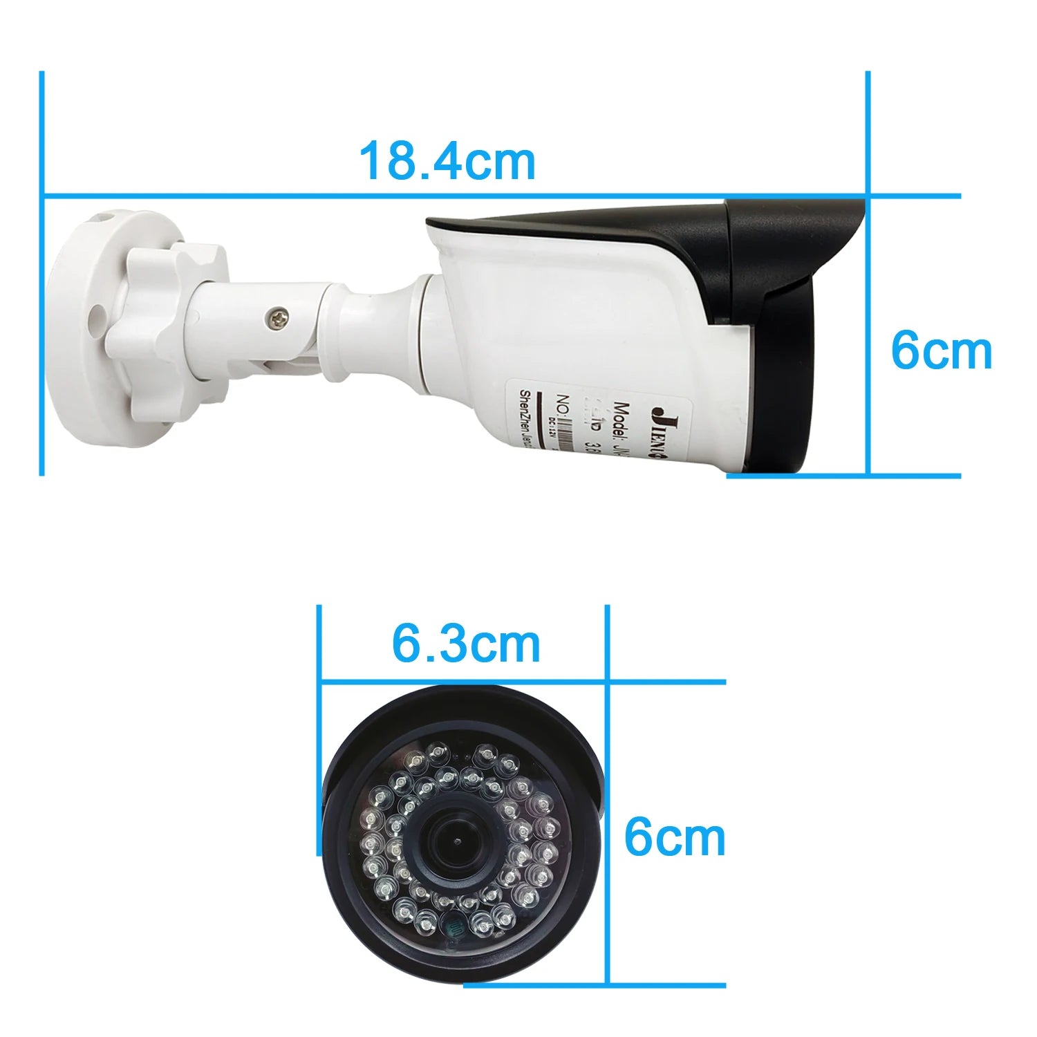 JIENUO AHD 1080P HD Outdoor Waterproof CCTV Security Surveillance Night Vision BNC 5MP TVI CVI Bullet Home Cam 2MP For AHD DVR