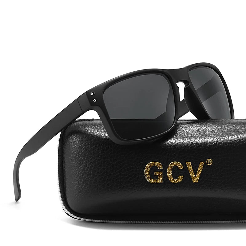 Fashion Wrap Frame Sunglasses UV400 Polarized Unisex Classic Pattern Decorative Goggles for Men And Women