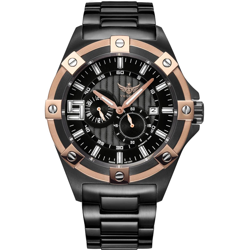 Yelang V1030 Men Brand Watches Japan MIYOTA 8219 Automatic Mechanical Luxury Wristwatch Swiss Luminous Waterproof T100 Watch