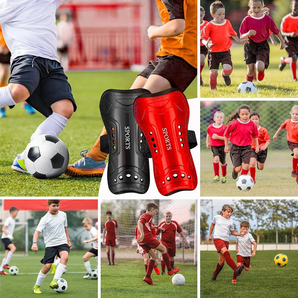 Loogdeel Youth & Adult Shin Guards – Protective Football Shin Pads for Kids & Men/Women Soccer Training & Matches