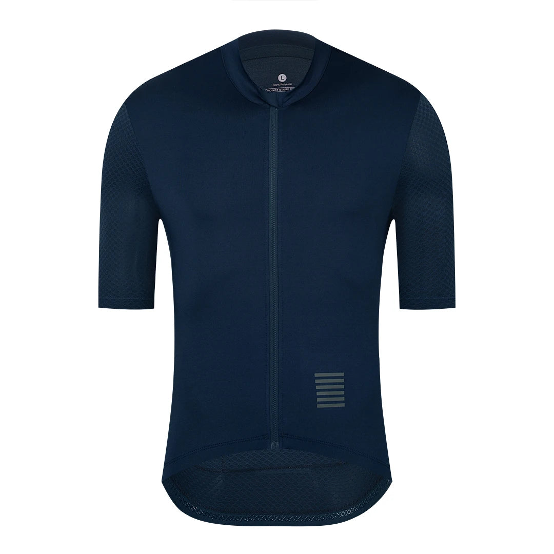 Men's Classic Cycling Jersey Summer Bicycle Pro Team Short Sleeve Shirt Cycling Maillot Road Bike Breathable Clothing