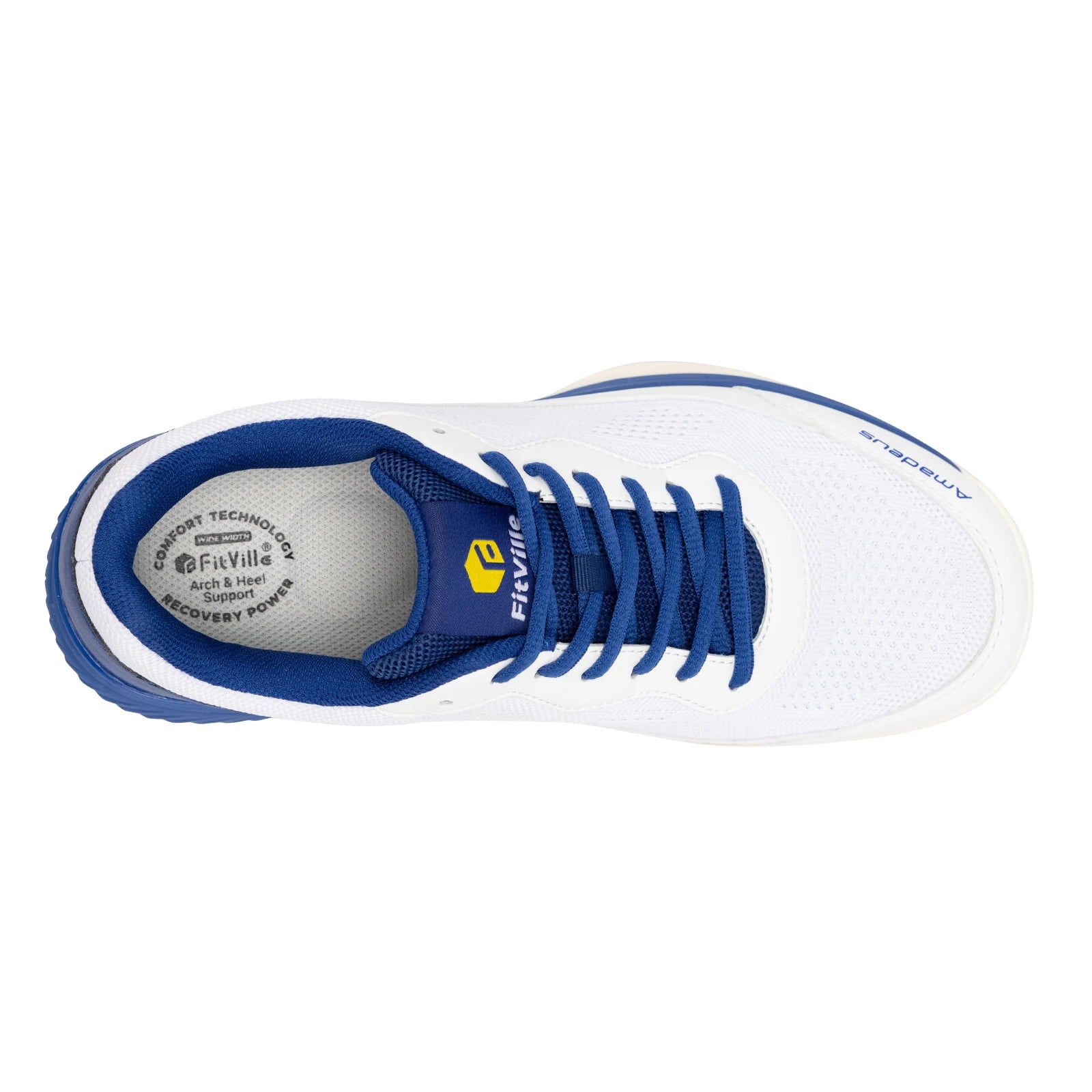 Men's Wide Width And Breathable Non-Slip Professional Tennis Shoes With Arch Support - Training Sneakers For Racquet Sport