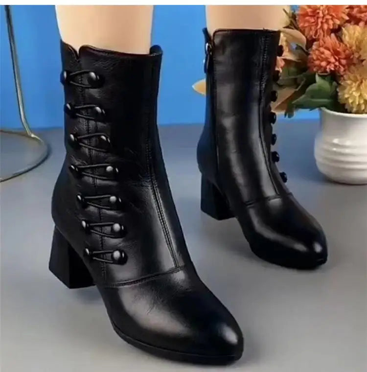 Snow Women's Boots Platform Shoes Woman Warm Fur Shoes Women 2025 Trend Long Boots Lightweight Winter Ladies Boots Botas Mujer