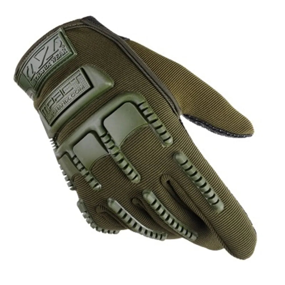 Fly Fishing Gloves, Camouflage Waterproof Anti-Slip Breathable Glove, Full Finger Durable Fishing Cycling Glove