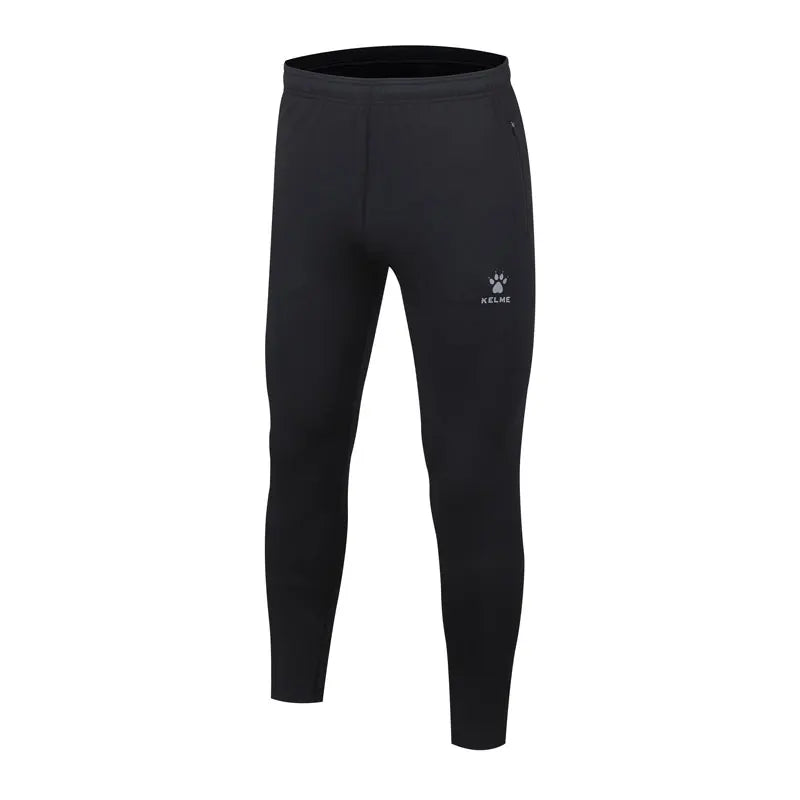 Football Training Leggings Men's High Elastic Slim Tights Thin Outdoor Fitness Running Pants