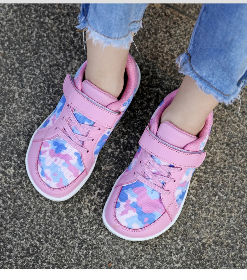 Breathable Barefoot Shoes Lightweight Knitting Sneakers for Sports Running Tennis Wide Toe All Ages Adult Kids Sizes Zero Drop