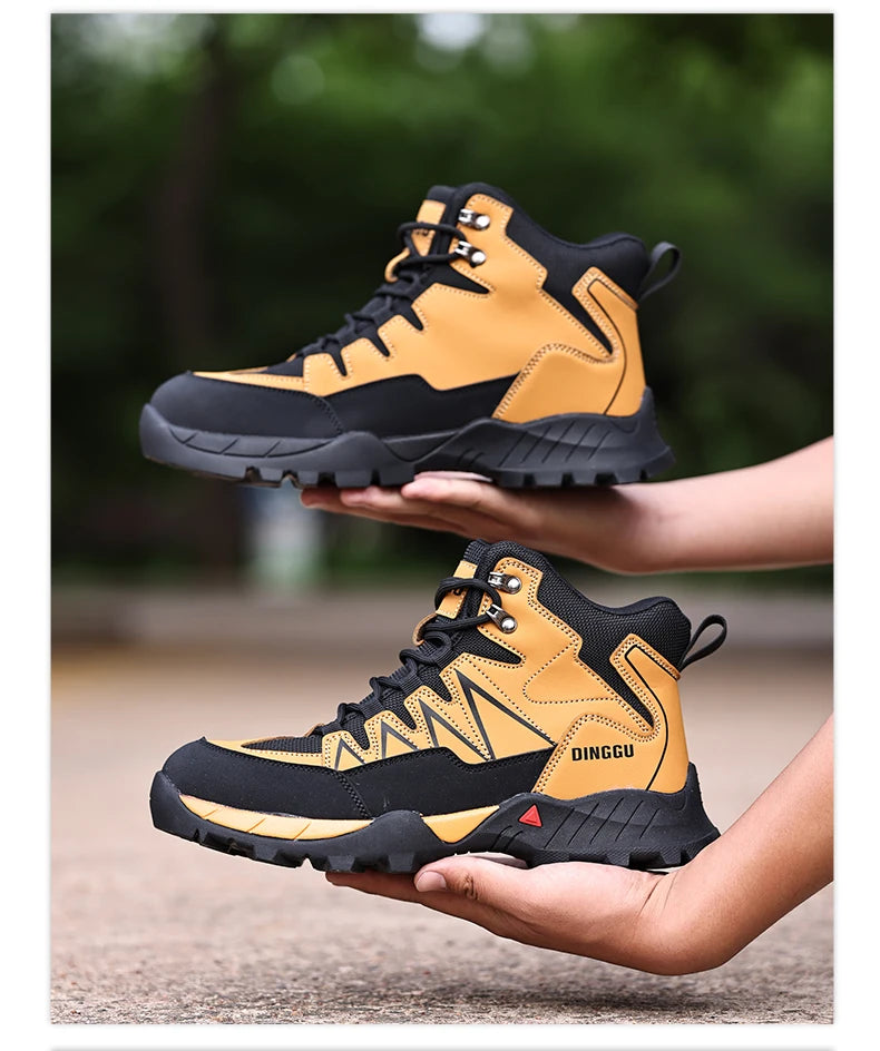 EOCENE Industrial Safety Boots – Steel Toe Slip-Resistant Work Boots with Puncture Protection & Anti-Fatigue Comfort