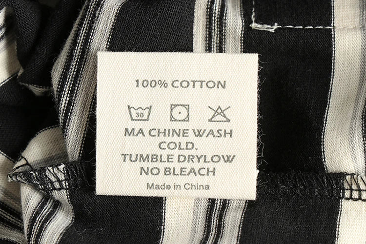 2024 Zomer Nieuw Amerikaans Retro 240g Korte Mouw O-hals Gestreept T-shirt Heren Eenvoudig 100% Katoen Gewassen Zware Casual Tops