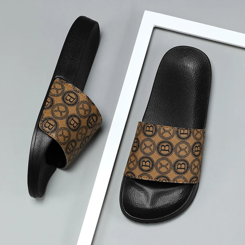 Daily Outdoor Walking Slipper Men Fashionable Summer Beach Water Shoes Comfortable Youth New Cool Sandals Seaside Slides