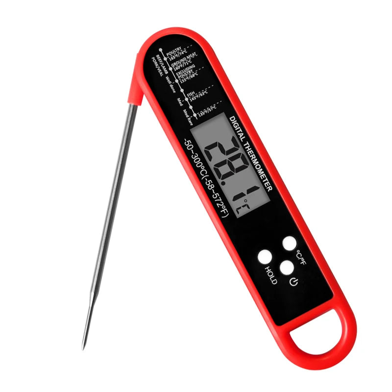 Digital Meat Thermometer for Cooking Kitchen Thermometer with Hold Fast Instant Read Food Thermometer,Candy Making,Outside Grill